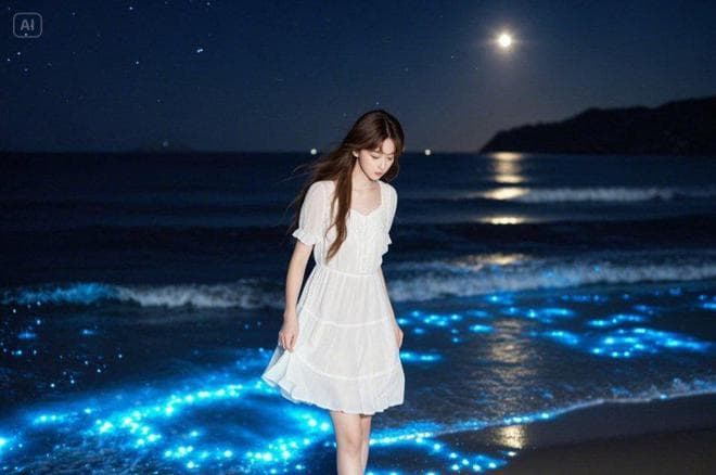 多地再现"蓝眼泪"：自然奇观背后的海洋环境奥秘