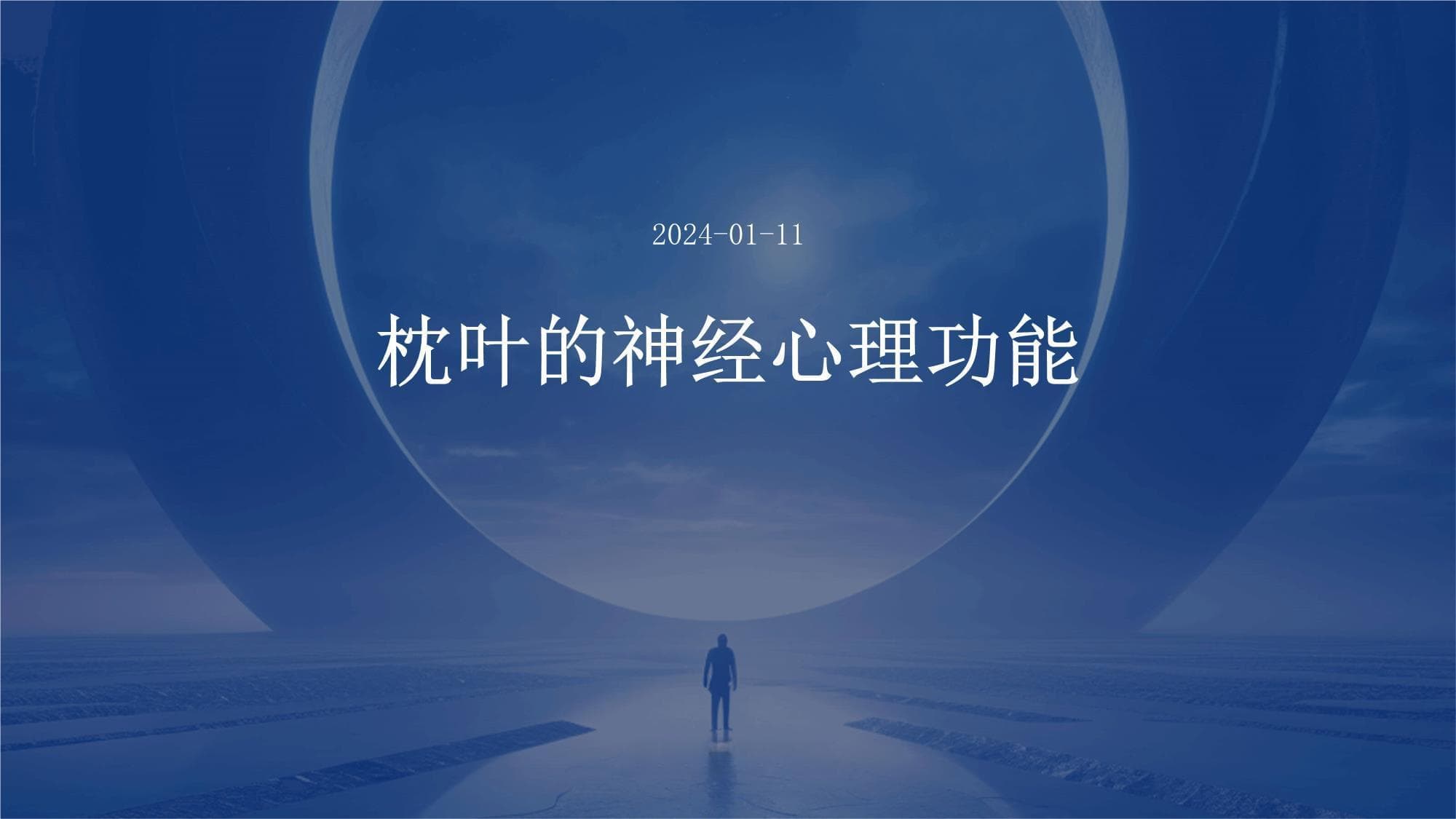 枕叶的神经心理功能