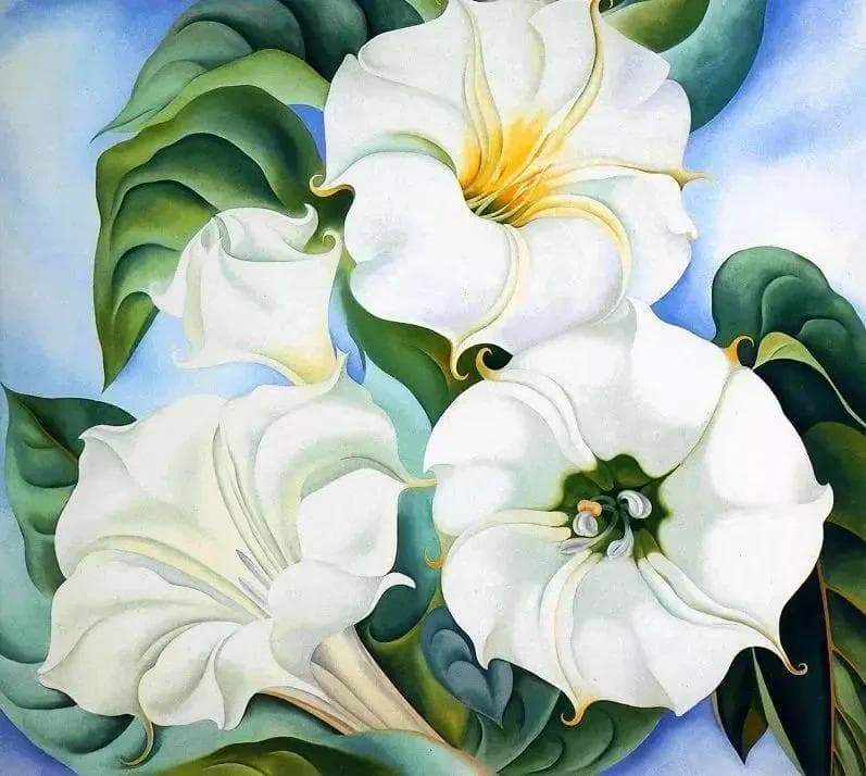 乔治亚·欧姬芙：自然之美的细腻绘画艺术