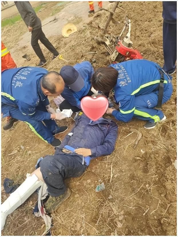 老人被卷进翻地机器身体多处受伤——急救医生支招：肢体离断、出血外伤该如何紧急处理