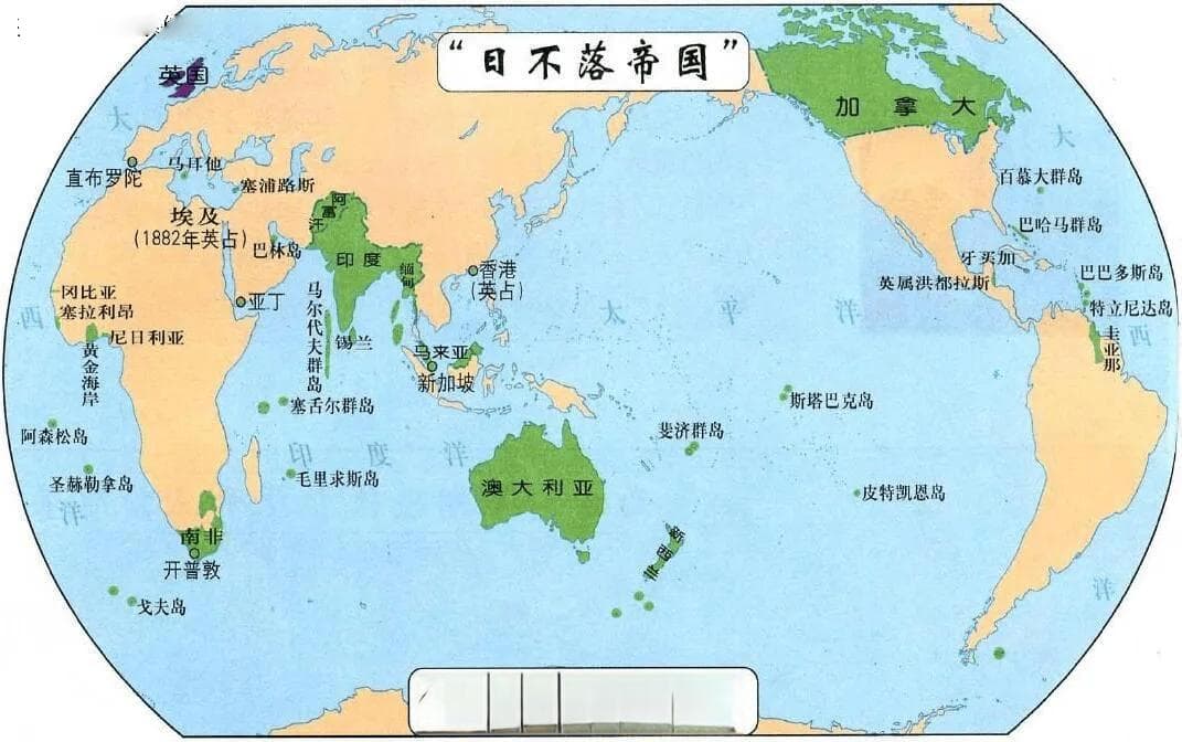 因统治成本过高，英国无力把殖民地变为自己的国土