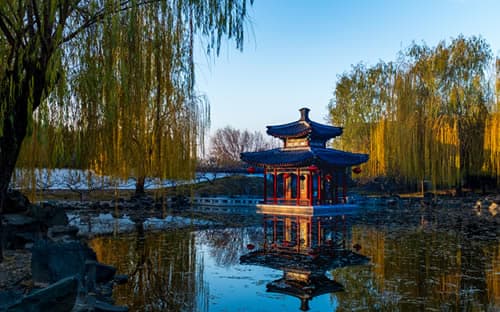 北京大观园景区：红楼梦中的大观园重现