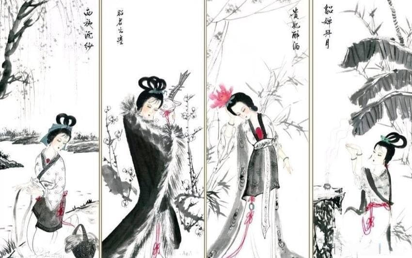 同样是演美人西施，把港台女星和内地女星对比，谁颜值更胜一筹