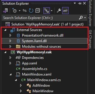 调试时从 .NET 程序集生成源代码