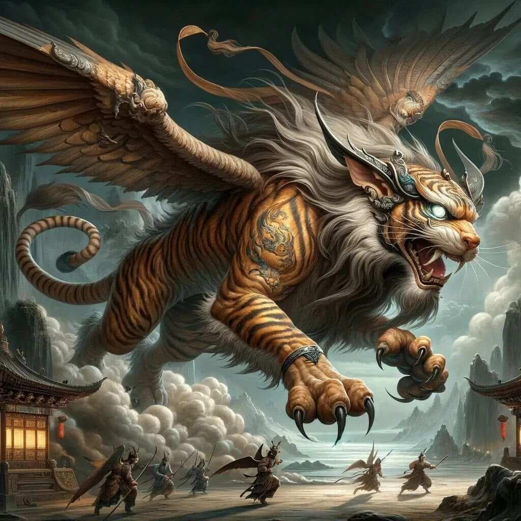 穷奇：中国古代神话中的四大凶兽之一