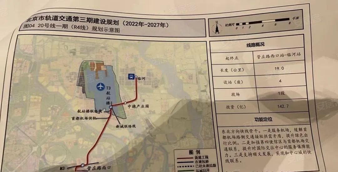 顺义临河站定了，R4线有望2028年兑现！