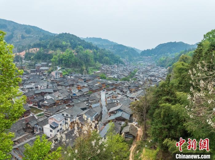 贵州肇兴侗寨 春日古韵悠然
