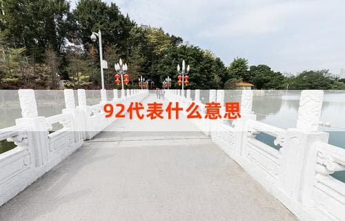 92代表什么意思：定义与解析