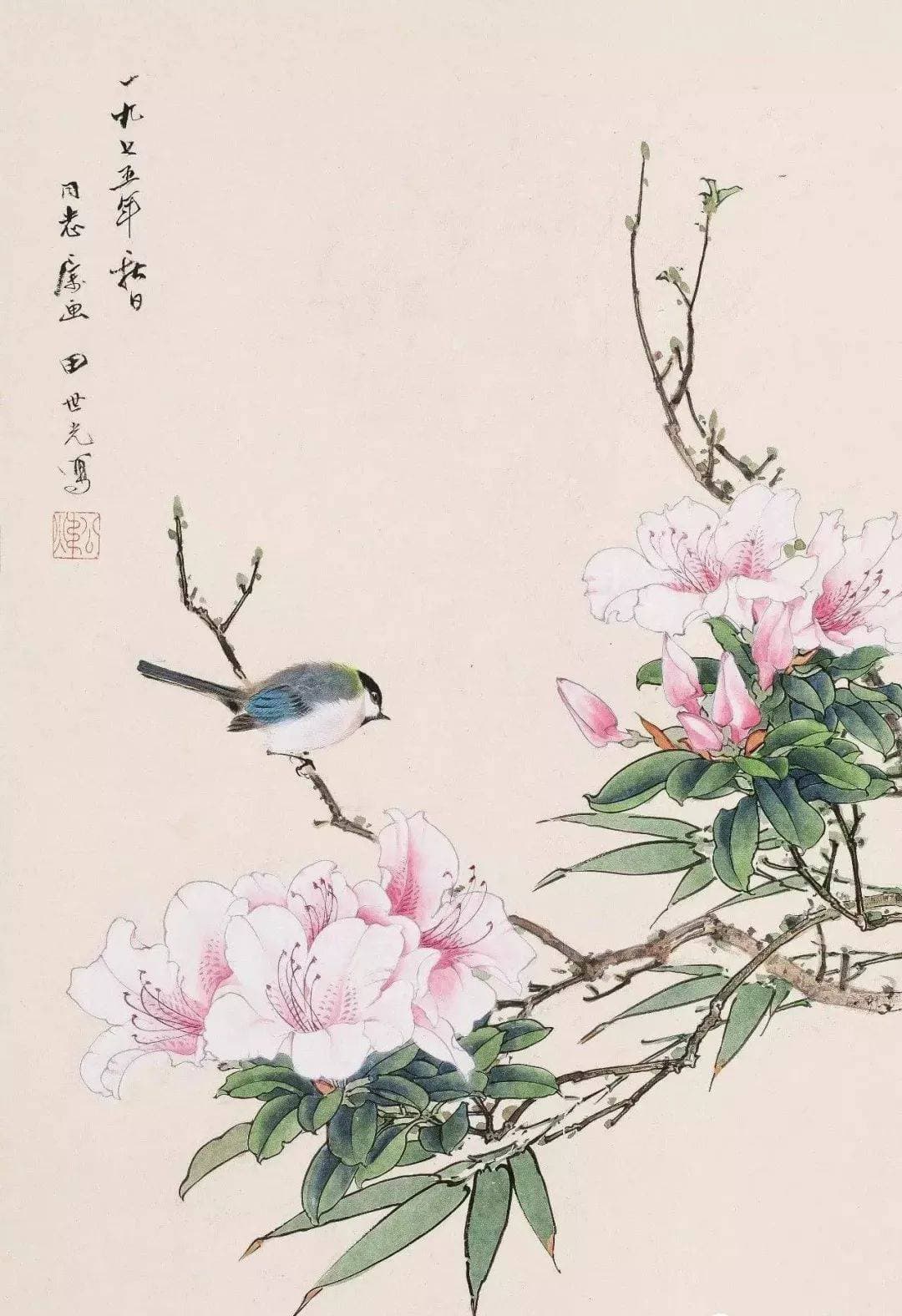 工笔花鸟画的创作方法：从观察到构图的完整指南
