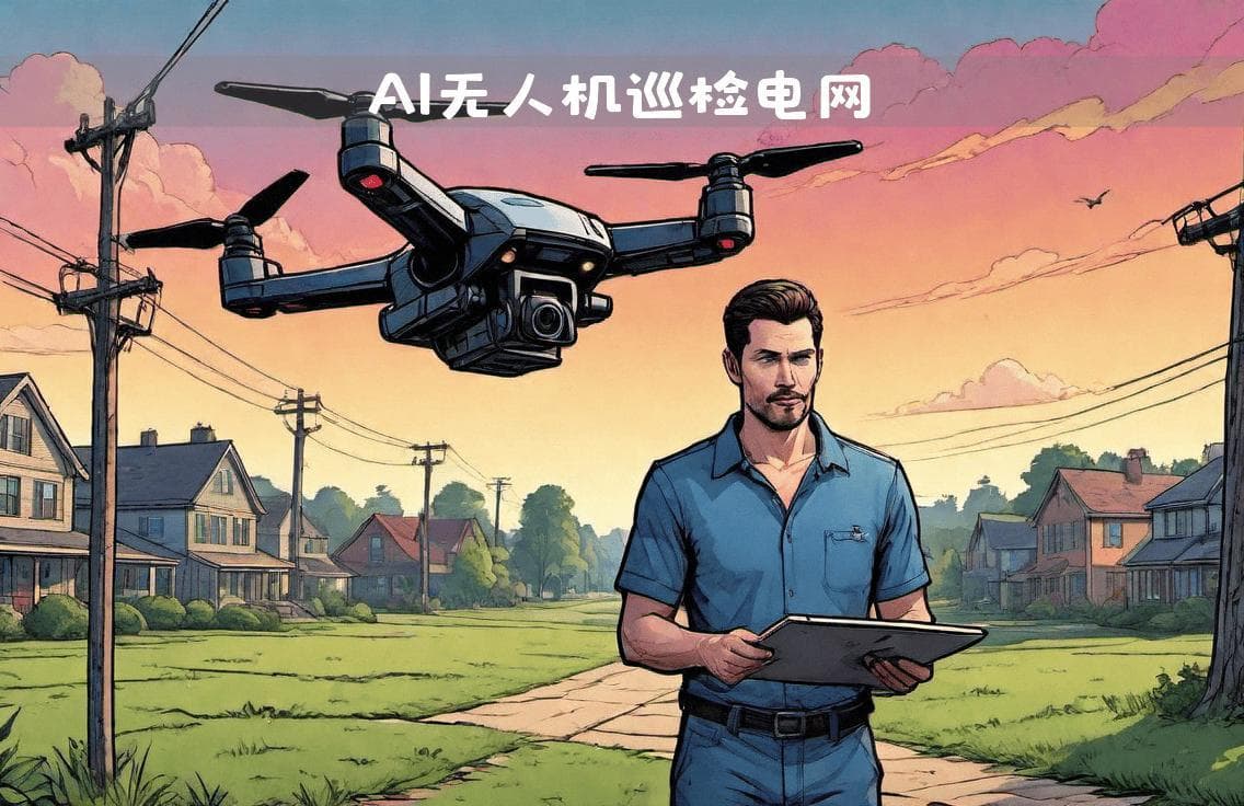 突破性技术：无人机与AI结合提升国家电网巡检效率