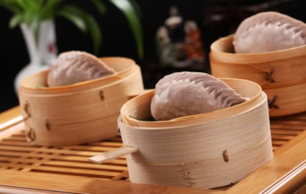高粱面蒸饺