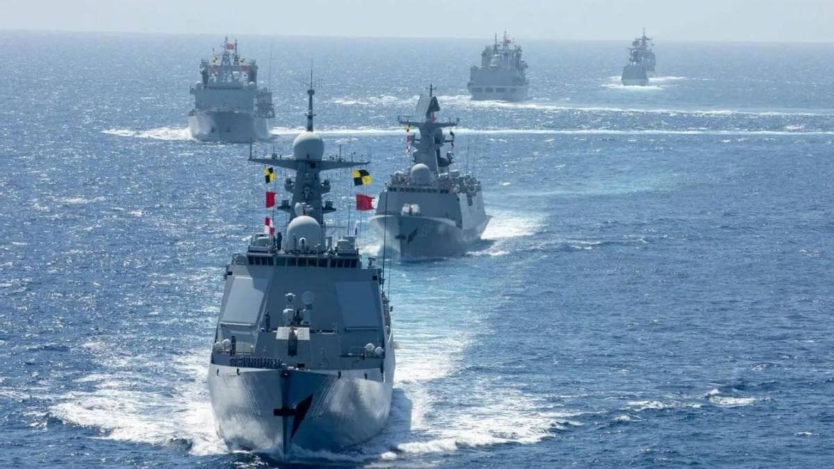中国海军有多强？仅南海驱逐舰支队，规模就等同整个法国海军