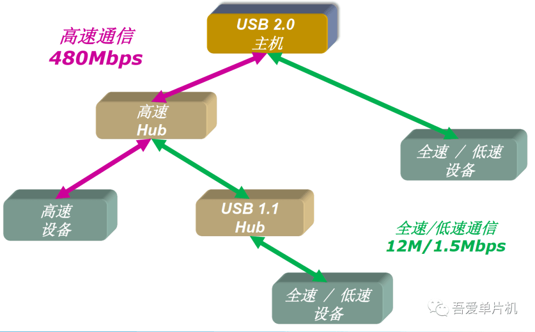 USB通信协议详解：从拓扑结构到数据传输