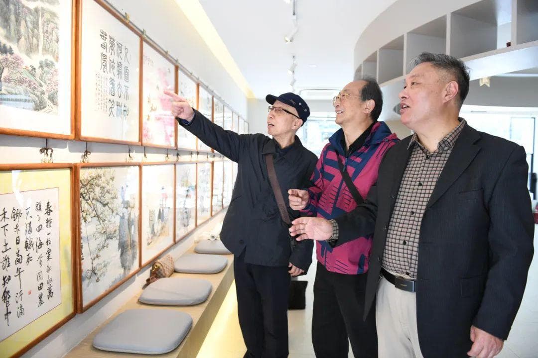 吴昌硕诞辰180周年公益书画展开幕，“艺心助梦”计划再结硕果