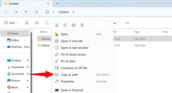 如何在Windows 11上复制文件和文件夹路径？这里提供几种方法