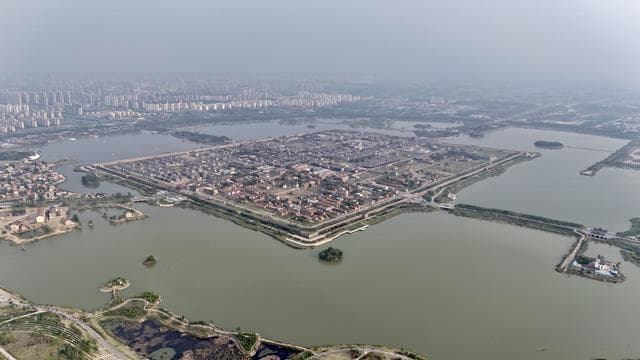 商丘古城：四面环水的水中城，见证千年历史变迁