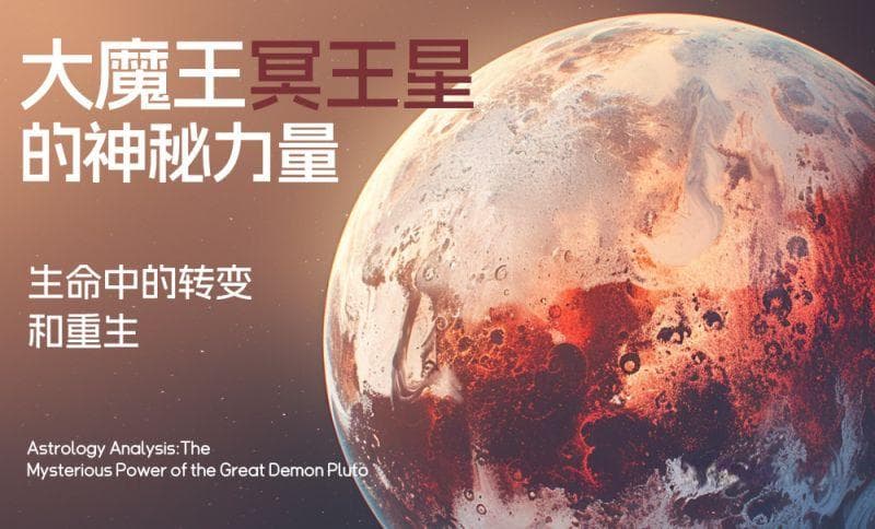 星盘解析：大魔王冥王星的神秘力量
