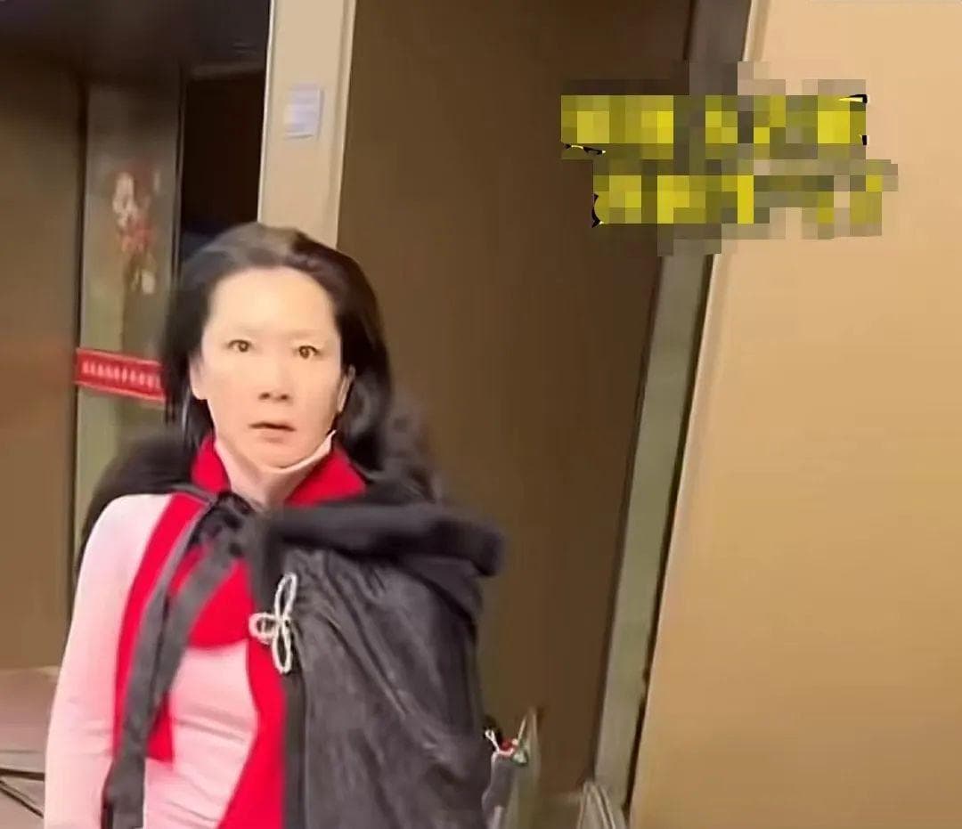 演员何赛飞拿着棍子追代拍，网友怒赞：干得漂亮！