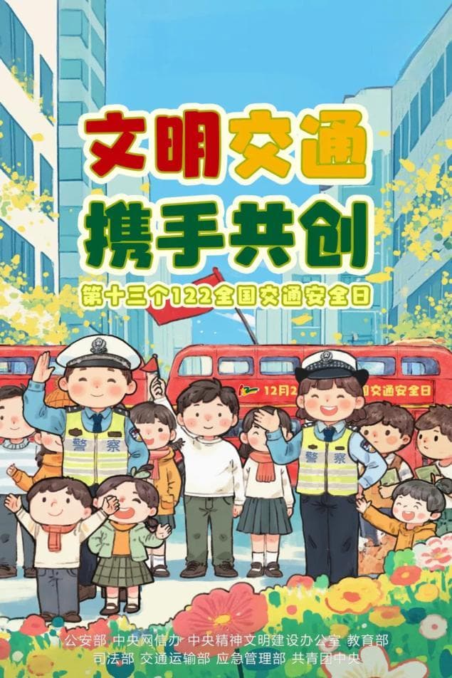 交通安全，携手共创｜第十三个全国交通安全日