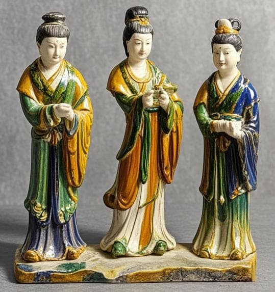 唐三彩：唐代三彩釉陶器的艺术魅力