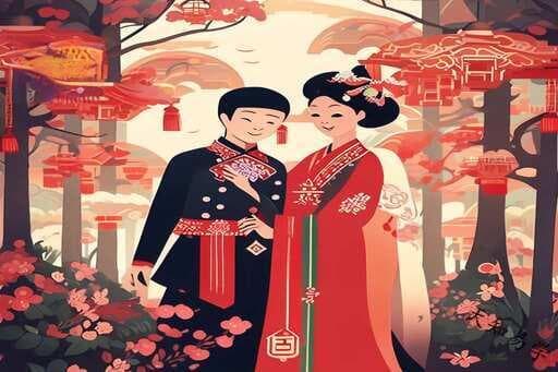 图解八字命理中的桃花运