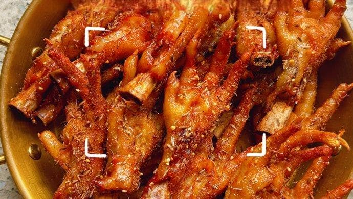 烤鸡爪制作教程：香辣可口，外酥里嫩