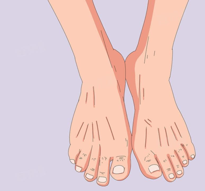 脚底板抽筋有妙招