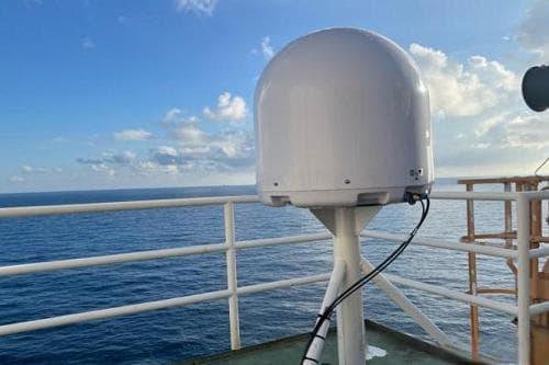 海油信科新通讯模式在远海油气平台上试运营