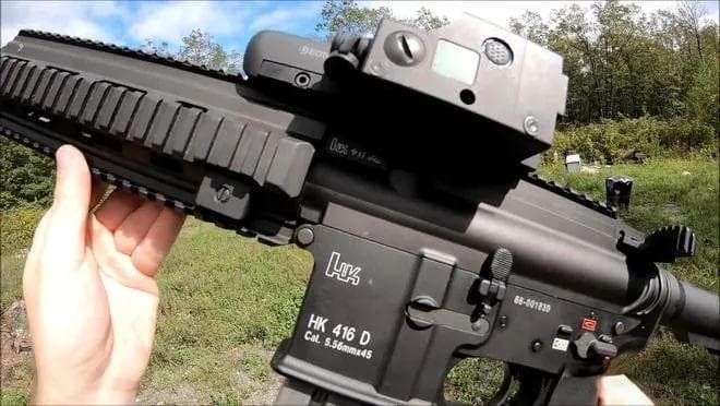 HK416突击步枪：特种部队的可靠选择