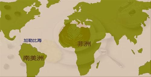 你必须知道的世界咖啡主要产区！各产区主要咖啡生产分类