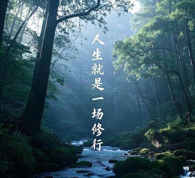 人生就是一场修行
