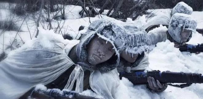 零下40度，潜伏六个昼夜，抗美援朝"冰雕连"，英雄不朽