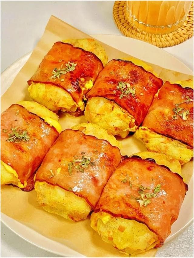 土豆泥培根卷：简单几步在家就能做，两种烹饪方式随心选