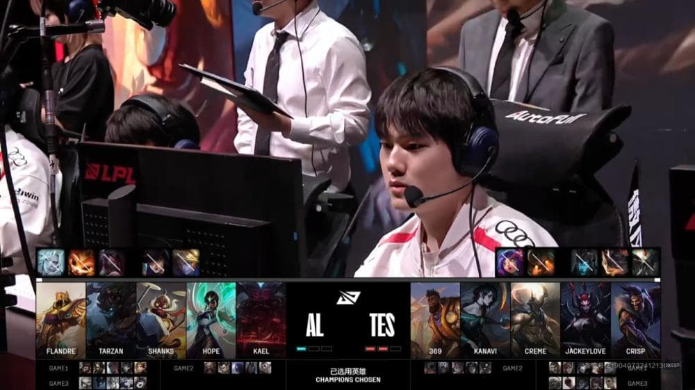 TES一穿五夺冠LPL！AL关键时刻软脚虾都回来了