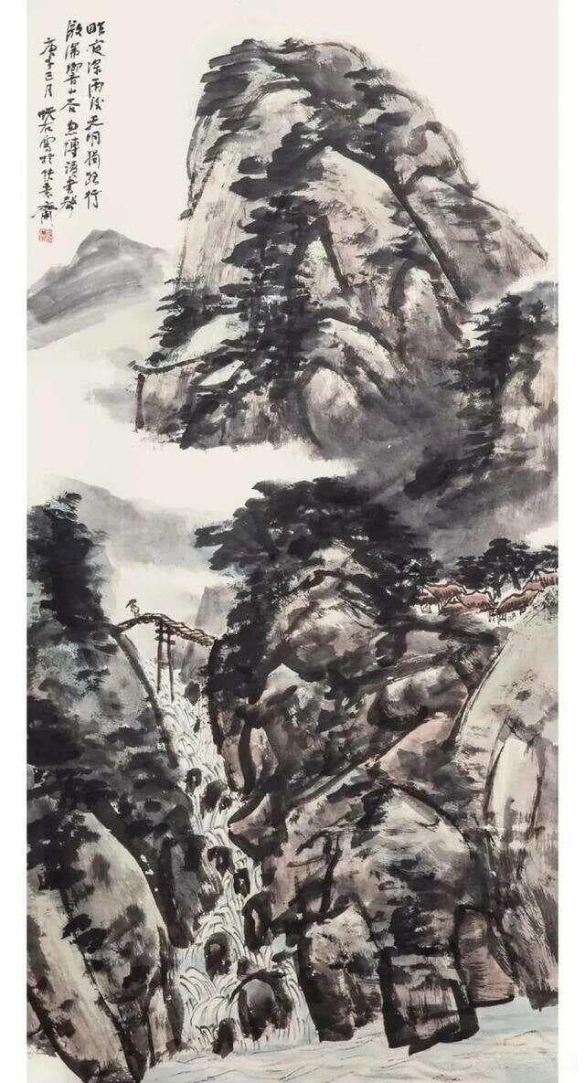 吴悦石国画作品：传统与创新的完美融合