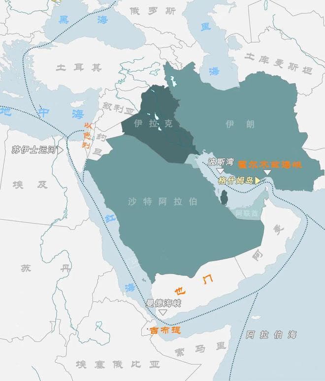 霍尔木兹海峡：波斯湾石油海运的唯一出口，扼住的是谁的喉咙？