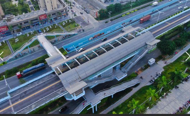 厦门首创高架BRT，日均客流20万成城市新地标