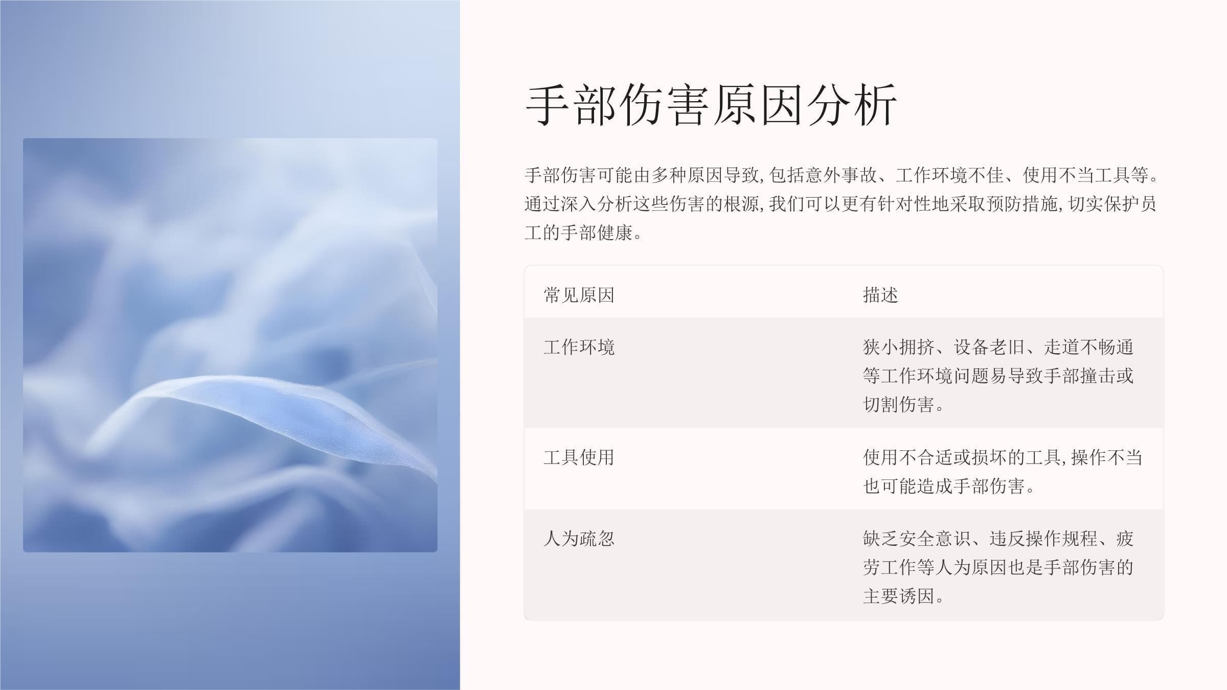 《预防手部伤害》课件