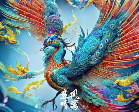 古代神话中的五凤：神秘而华美的象征