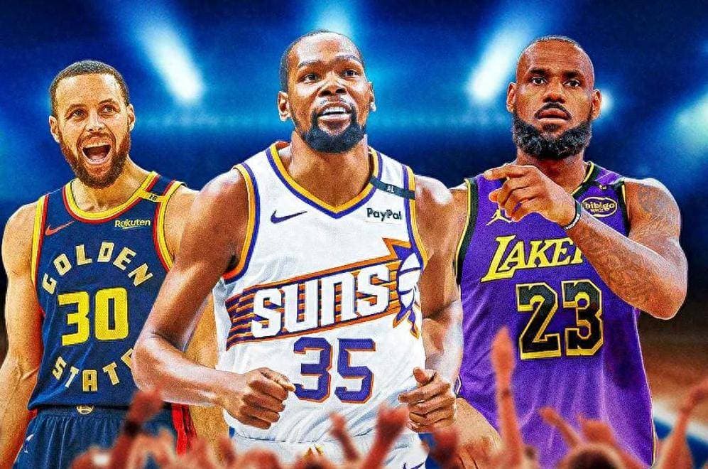 NBA历史仅五队实现三连冠，詹姆斯、库里、杜兰特未能创造传奇