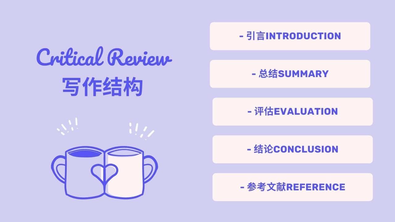 批判性评论（Critical Review）写作指南：目的、步骤与结构详解