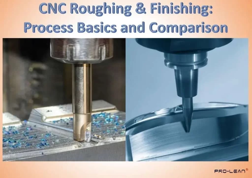 CNC 粗加工和精加工：工艺基础和比较