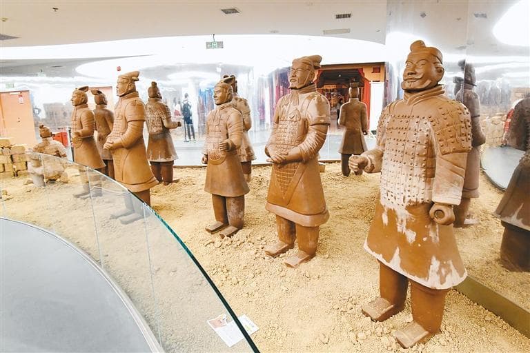 用巧克力“复刻”千年历史