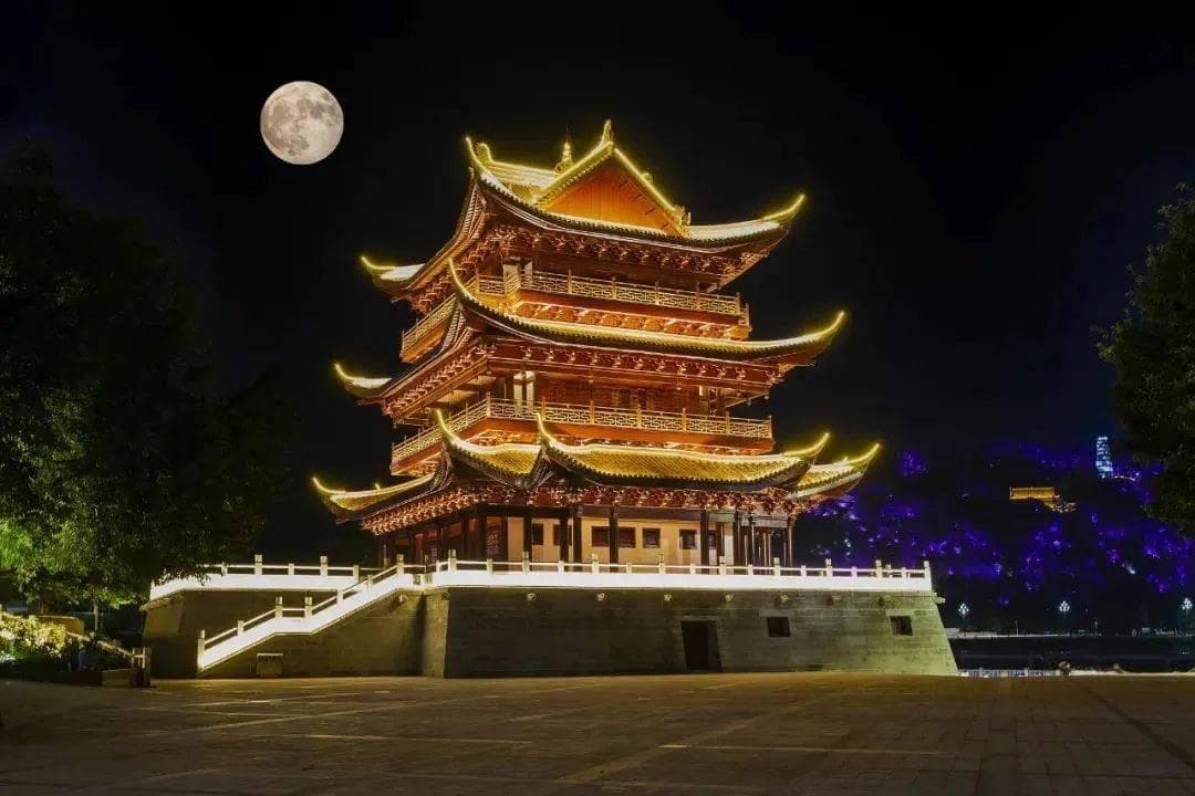 宜宾名楼掠影