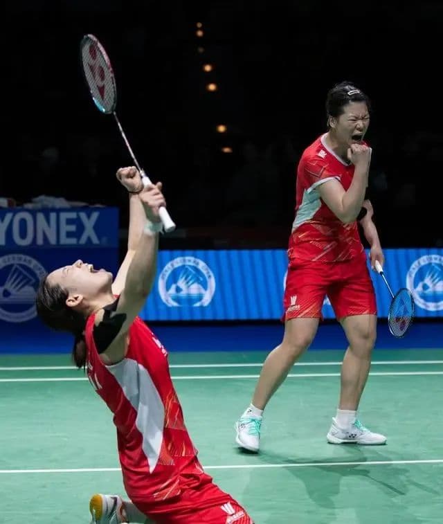 2024德国羽毛球公开赛：华工人组合李怡婧/罗徐敏夺得女双冠军