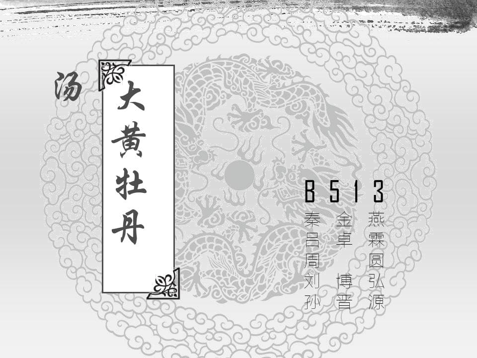 大黄牡丹汤