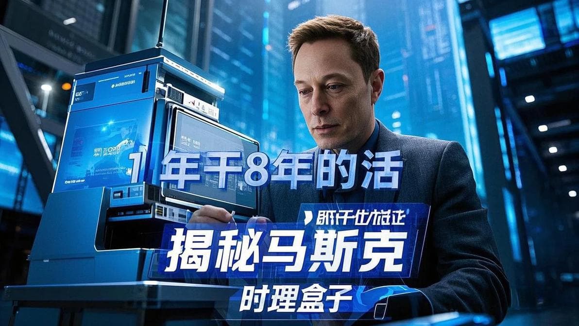 1年干8年的活！揭秘马斯克"时间盒子"管理法