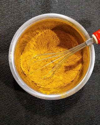 自制传统咖喱粉（纯素）
