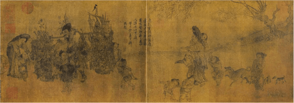 古画里的购物趣事