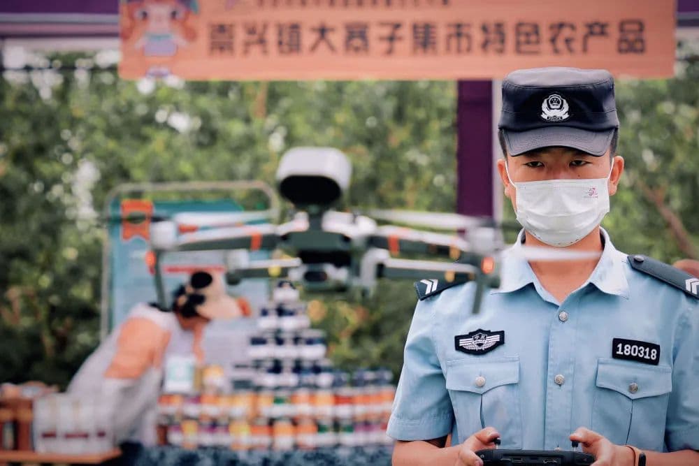 “空中看+地面管”：科技赋能警务工作新模式